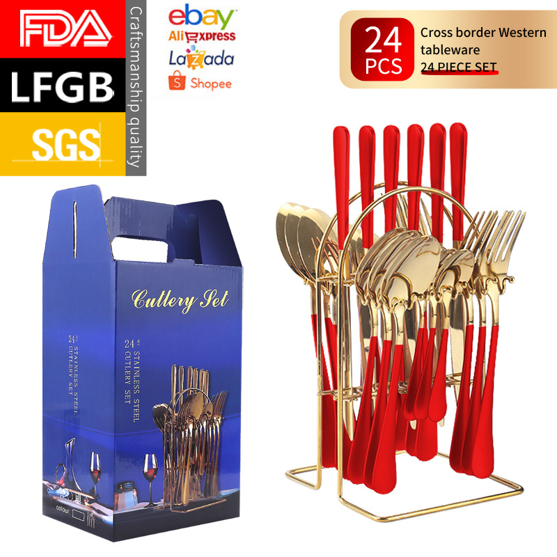 펜던트 1010 세트 24 개 부품 (레드 골드)