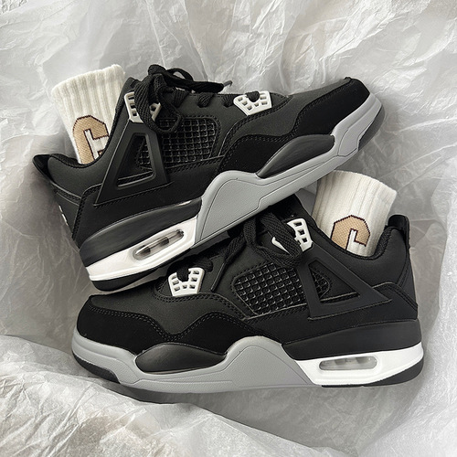 Shoes for men ins spring new retro thick-soled air-cushion basketball shoes ulzzang campus students versatile sports shoes