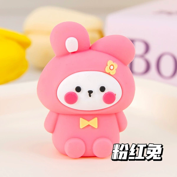 Pink rabbit
