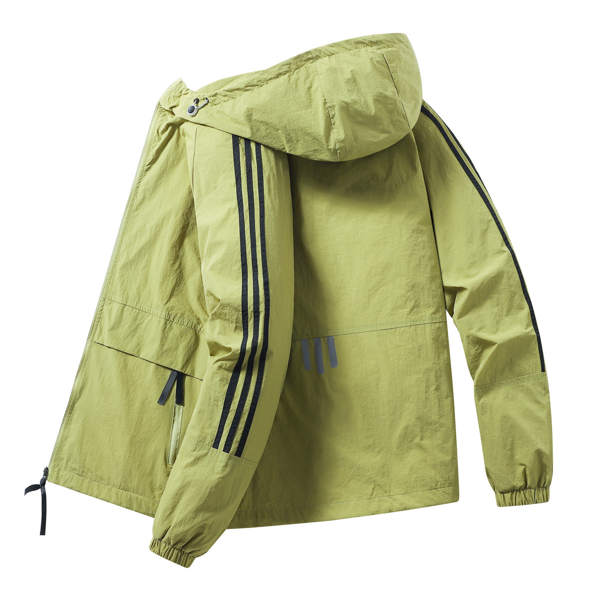 Chaqueta ultrafina de verano transfronteriza hombre comercio exterior tres barras abrigo solar marea seca ropa de pesca abrigo grande
