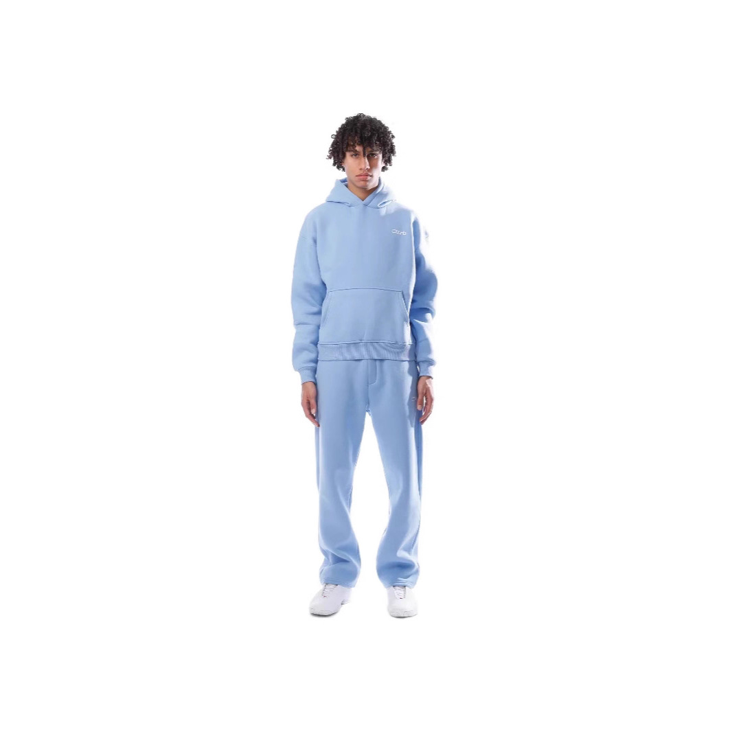 Women's Clothing Unisex Hip-Hop Streetwear Hoodie & Pants Set With Embroidered Lettering – Trendy Pullover Sweatshirt & Joggers Outfit For Men & Women_ecoleips.com