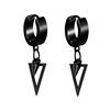 Fashionable triangle, earrings, set, accessory, Korean style, wish, Amazon