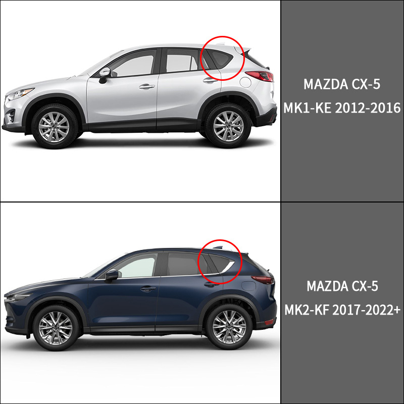 Suitable for Mazda Cx-5 Window Visor, Rain Shield, Rearview Mirror Rain Cover, Mazda Cx-5 Window Visor