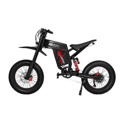 Elektrikli motosikletlər, High-Speed Mountain Bike In-Stock - d5-60v3000w-black