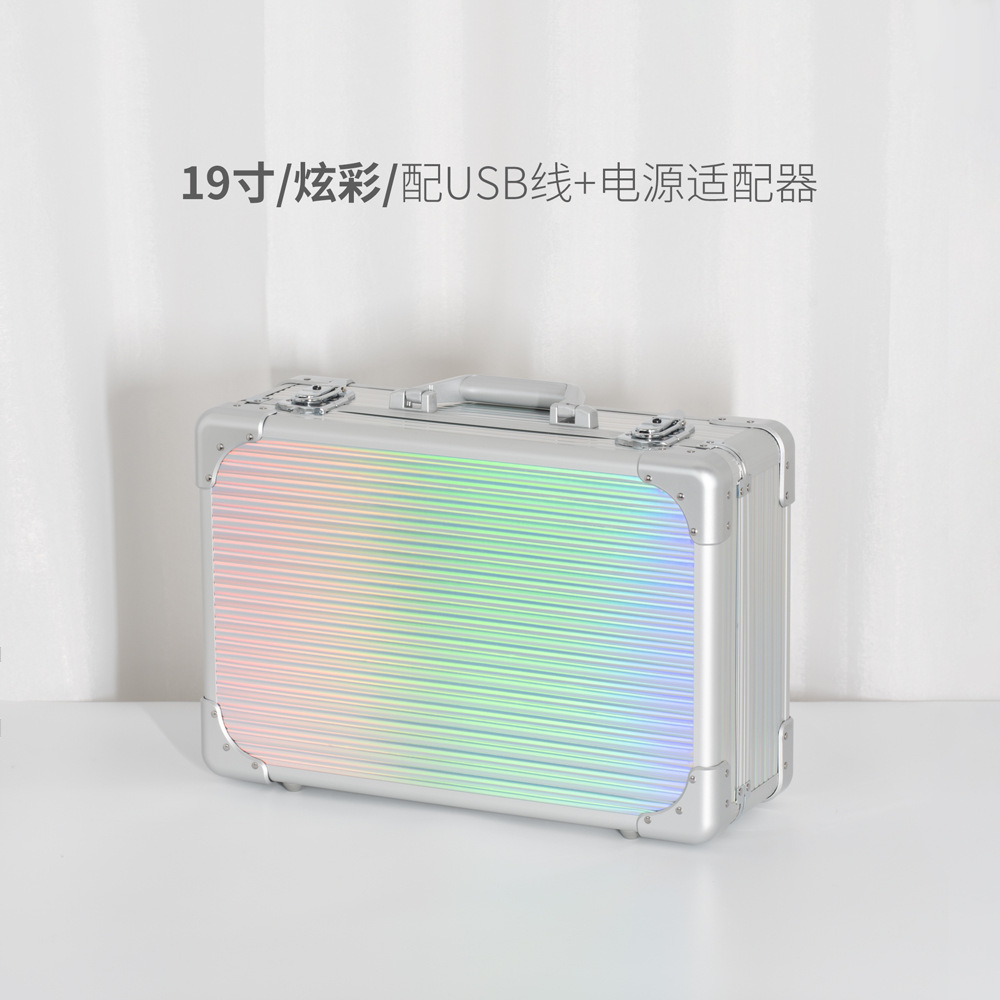 19 인치/다채로운/USB 케이블 + 전원 어댑터 포함