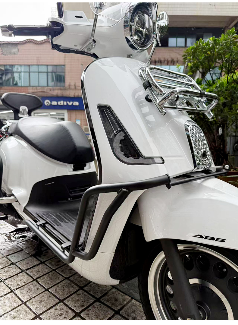 Suitable for Xindazhou Honda Ns150La Bumper Anti-Fall and Anti-Collision Exhaust Guard Bar Backrest Front Shelf Tail Rack