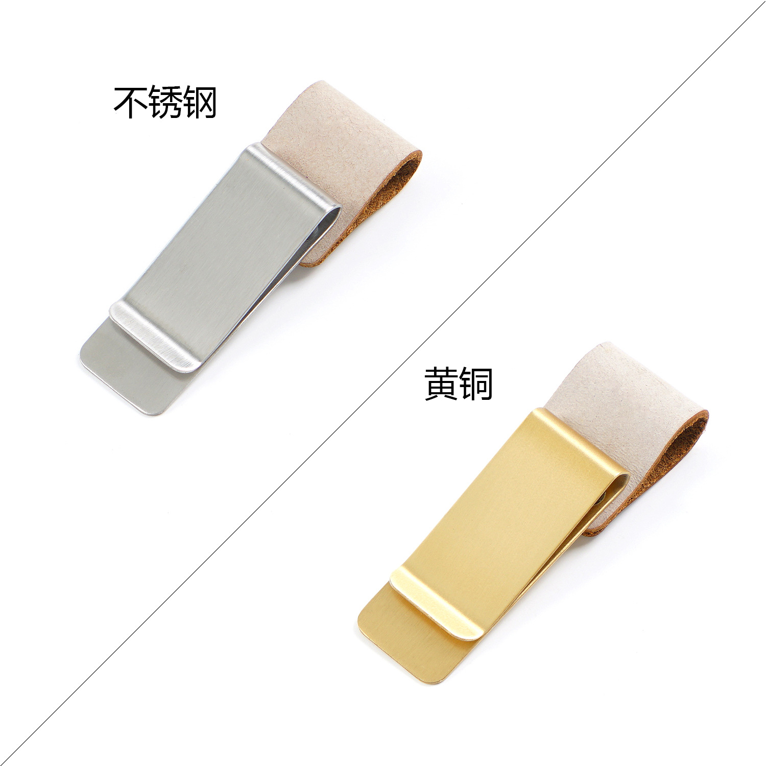 Accesorios para cuaderno de viajero TRAVELER'S, marcapáginas, clip para bolígrafo, billetera de metal, cuero retro