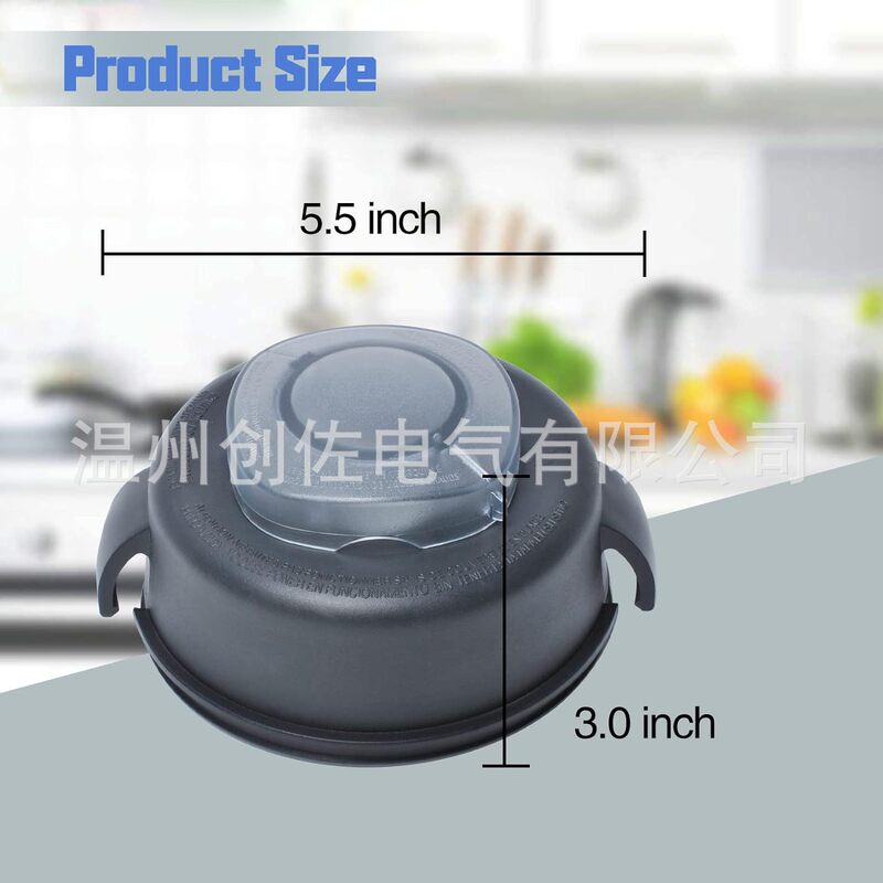 Large lid and small lid suitable for Vitamix 64 oz high profile container mixer replacement parts