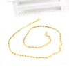 Running rivers and lakes plug a small gift gift imitation gold necklace, thin heart corn necklace funeral funeral jewelry