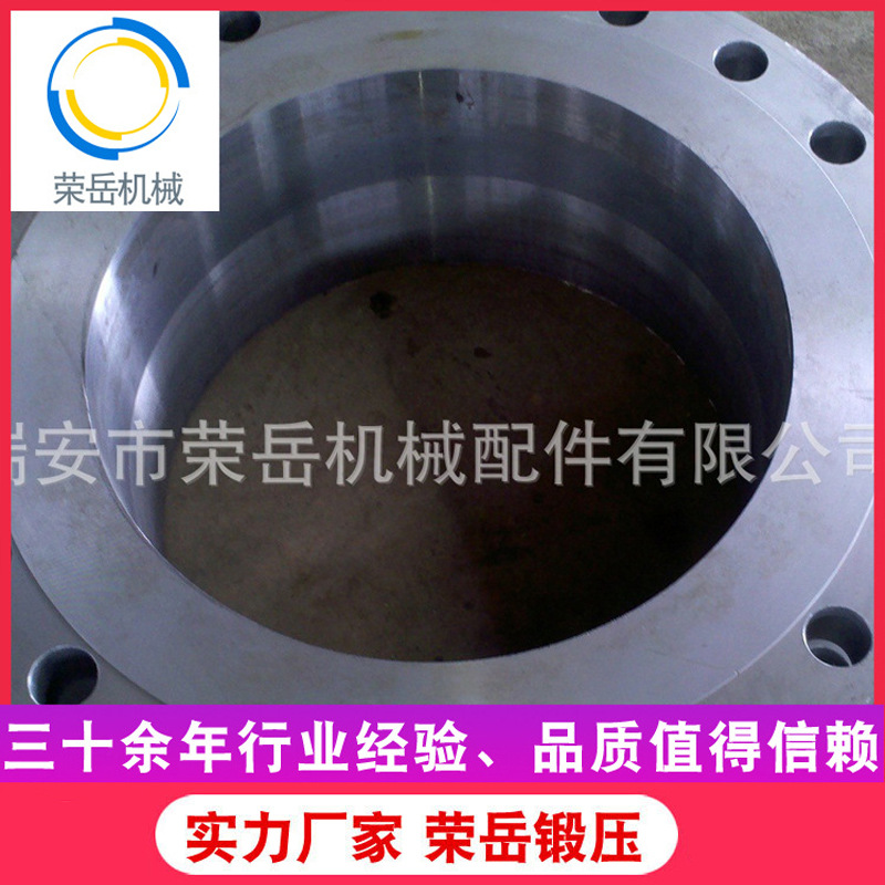 不锈钢大口径法兰船用法兰大口径平焊法兰无磁性护环锻件