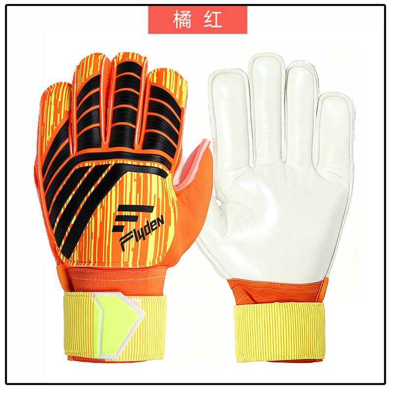 Guantes de portero Feidian para niños y estudiantes de primaria, guantes con protección para los dedos, guantes de fútbol resistentes al desgaste para competición de adultos.