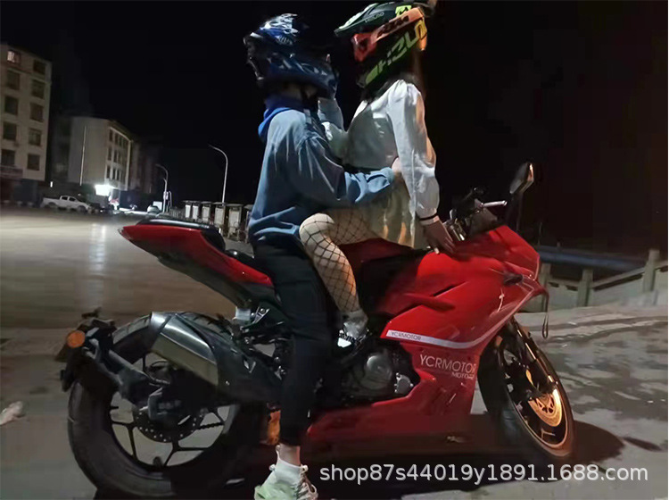 Export-oriented Jiaolong scooter motorcycle, dual-cylinder racing replica, Horizon sportbike, adult gasoline-powered sportsbike