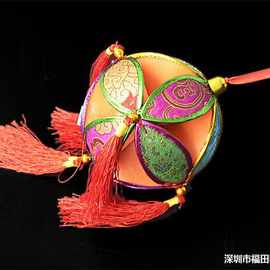 中国民间民族舞蹈抛绣球考级道具 壮族民间工艺品民族手工绣球