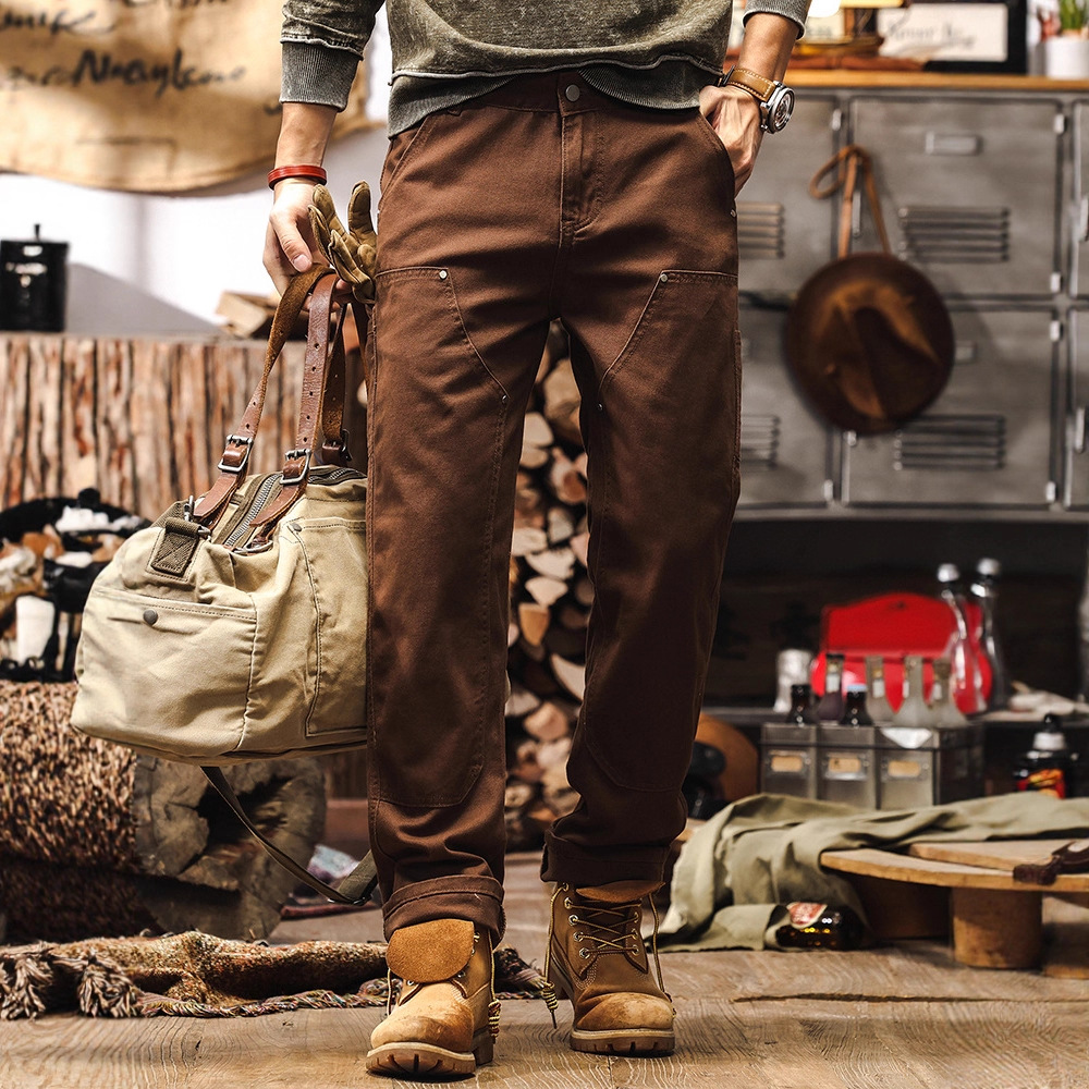 Retro coffee autumn jeans