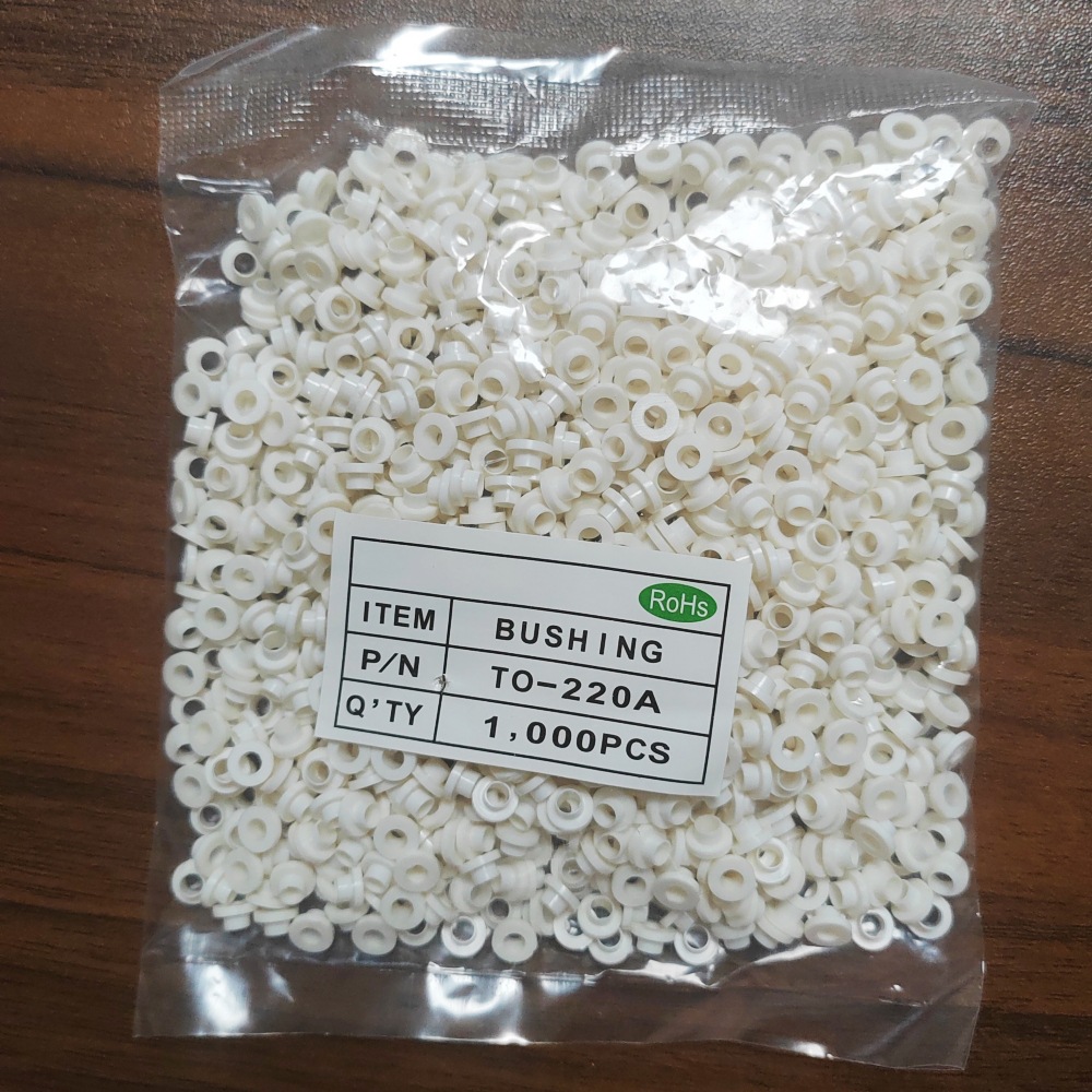 厂家供应M3 220A绝缘粒底部加高尼龙新料绝缘垫片螺丝胶粒批发