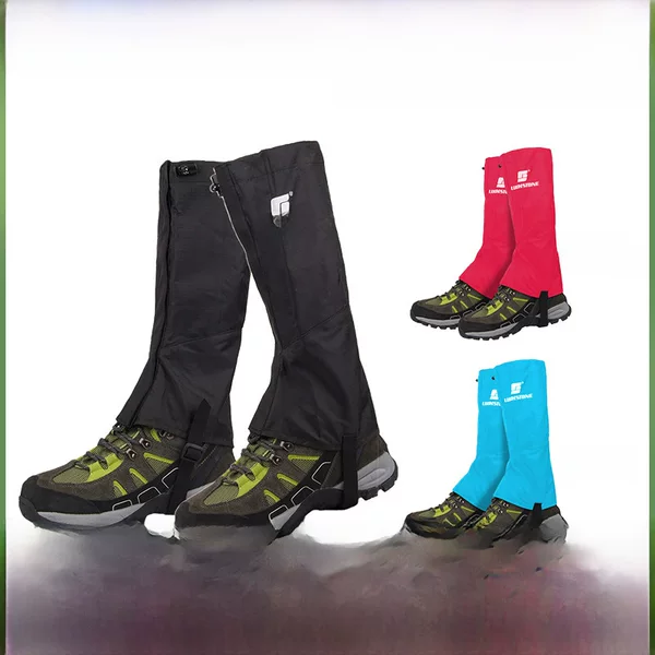 Outdoor Mountaineering Lightweight Waterproof Foot Cover Ski Breathable Oxford Cloth Leg Guard Tie Cover Calf Knee Guard Snow Cover