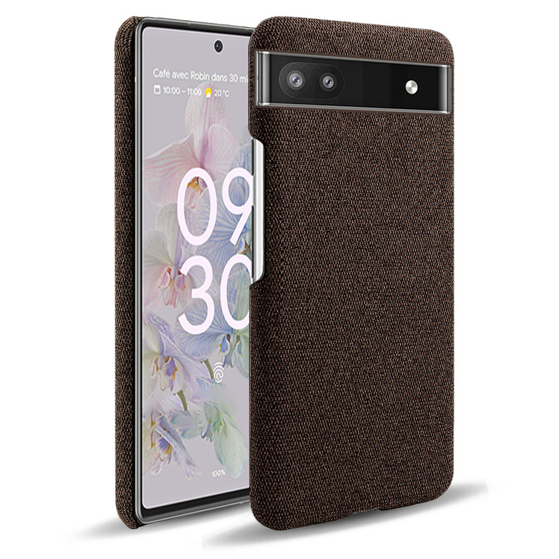 Suitable for Google Pixel6A 5g Mobile Phone Protective Case Google Pixel6A 5g Cloth Texture Mobile Phone Protective Case Back Case