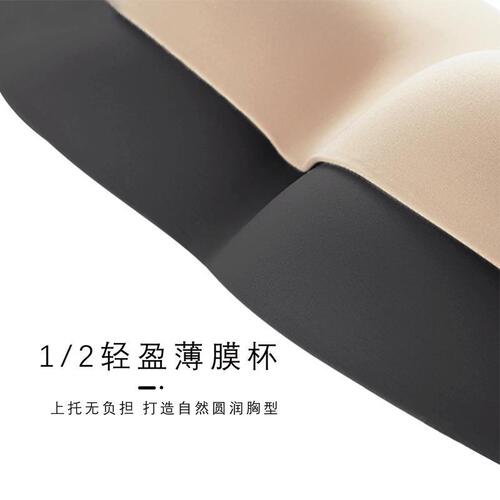 Original strapless underwear for women, non-slip invisible bandeau-style breast-wrapped underwear, summer thin, traceless, small-breasted bra for women