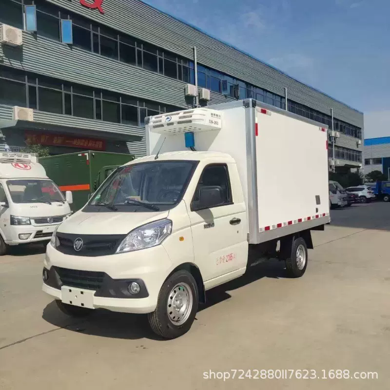 小型面包冷藏车 国六江铃运输保鲜冷冻食品奶品 鲜货运输车冷冻车