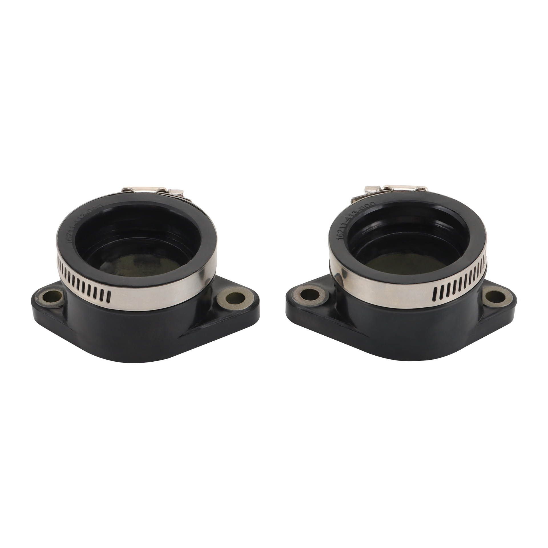 CB450N CM400T CB450SC CB400T 16211-413 Carburetor Intake Manifold Set of 2