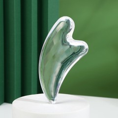 Douyin 透明クリスタルスクレーピングマッサージボードフェイシャルフェイシャルビューティーリンパドレナージフェイシャル全身ユニバーサルビューティーボード