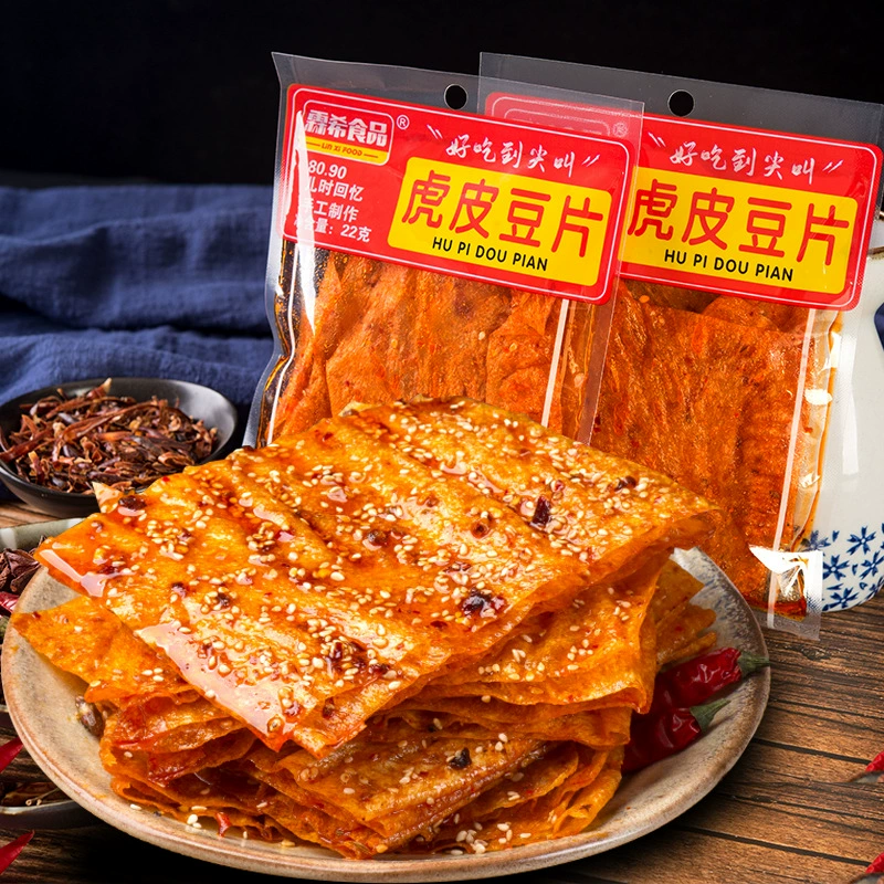 Онлайн знаменитости старомодные ручной работы большие пряные ломтики 8090-х годов детские воспоминания измельченные пряные фасоль ностальгические повседневные закуски оптом