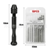 Black drill, box, PC-plastic