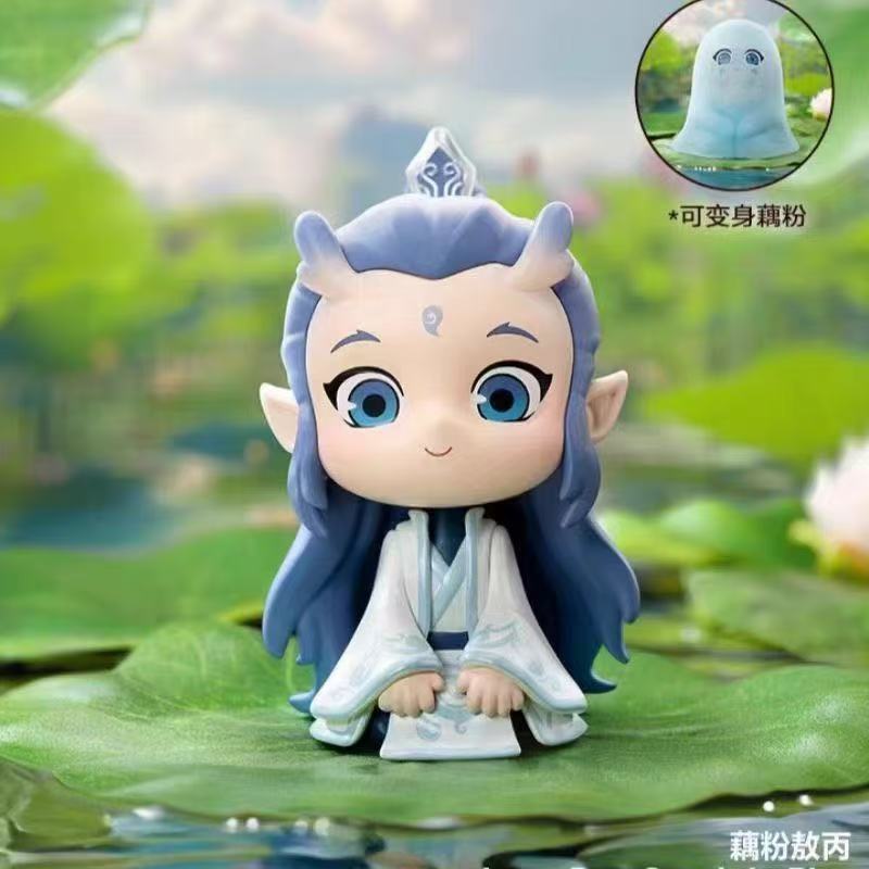 泡泡玛特盲盒哪吒之魔童闹海系列手办公仔车载摆件潮玩具一件包邮|undefined