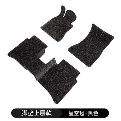 Special Original Car Peihui, Car Carpet - cashmere-starry-sky-blanket-black