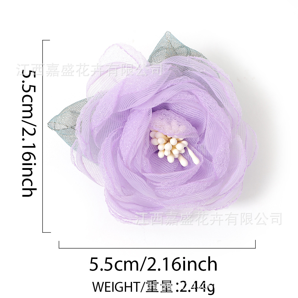 Purple accessory handmade, accessories, flowered, DIY 2