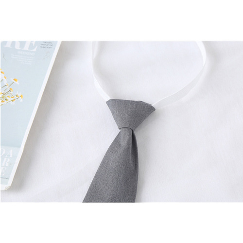 TB No-tie School Uniform Bow Tie for Girls, Children, Boys, Butterfly Lapel Pin, College Style JK Uniform