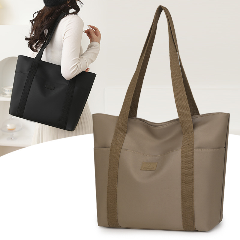 Bolso Oxford impermeable transfronterizo simple bolso clásico bolso de comercio exterior bolso de mujer de estilo perezoso de gran capacidad