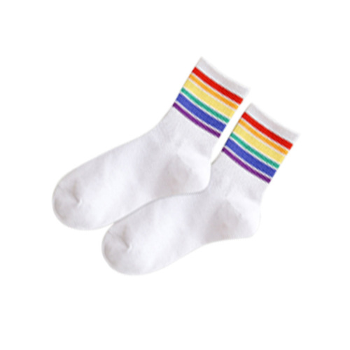 Children's sock candy-colored stack socks June 1st performance uniform for boys and girls colorful socks