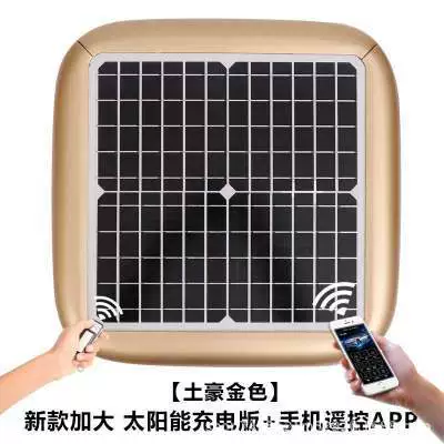 Car clothing | Sun Protection, Rain Protection, Heat Insulation - customized-car-remark-model-extra-large-solar-panel-gold-solar-remote-control-app-charger