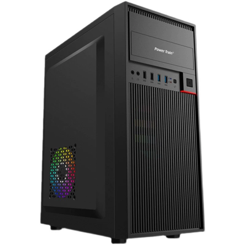 ATX настольный ПК боковая прозрачная USB3.0 игровое стекло DIY размер корпуса пустой аккумулятор, водяное охлаждение, задняя проводка