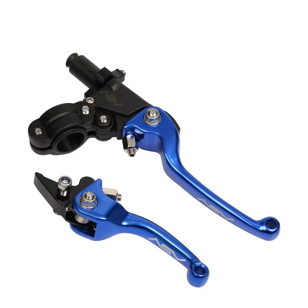 Cross-Border Hot-Selling Motorcycle Modification Parts Off-Road Vehicle Asv Brake Handle Foldable Brake Clutch Lever