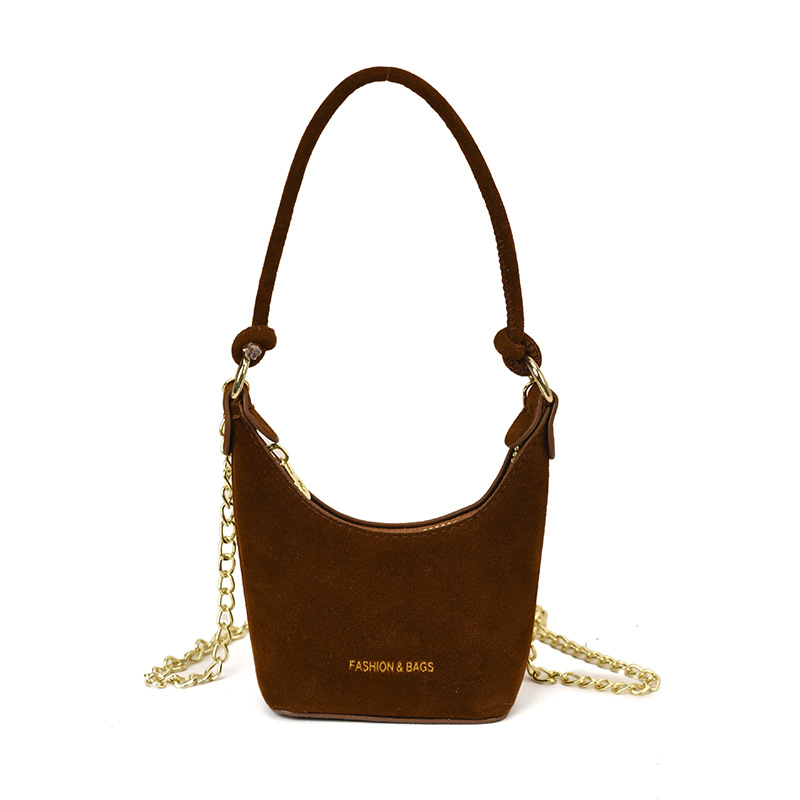 Otoño nuevo bolso de niños esmerilado red de aire de la pequeña princesa bolso de cadena de mano exquisito mini bolso de accesorios para niñas