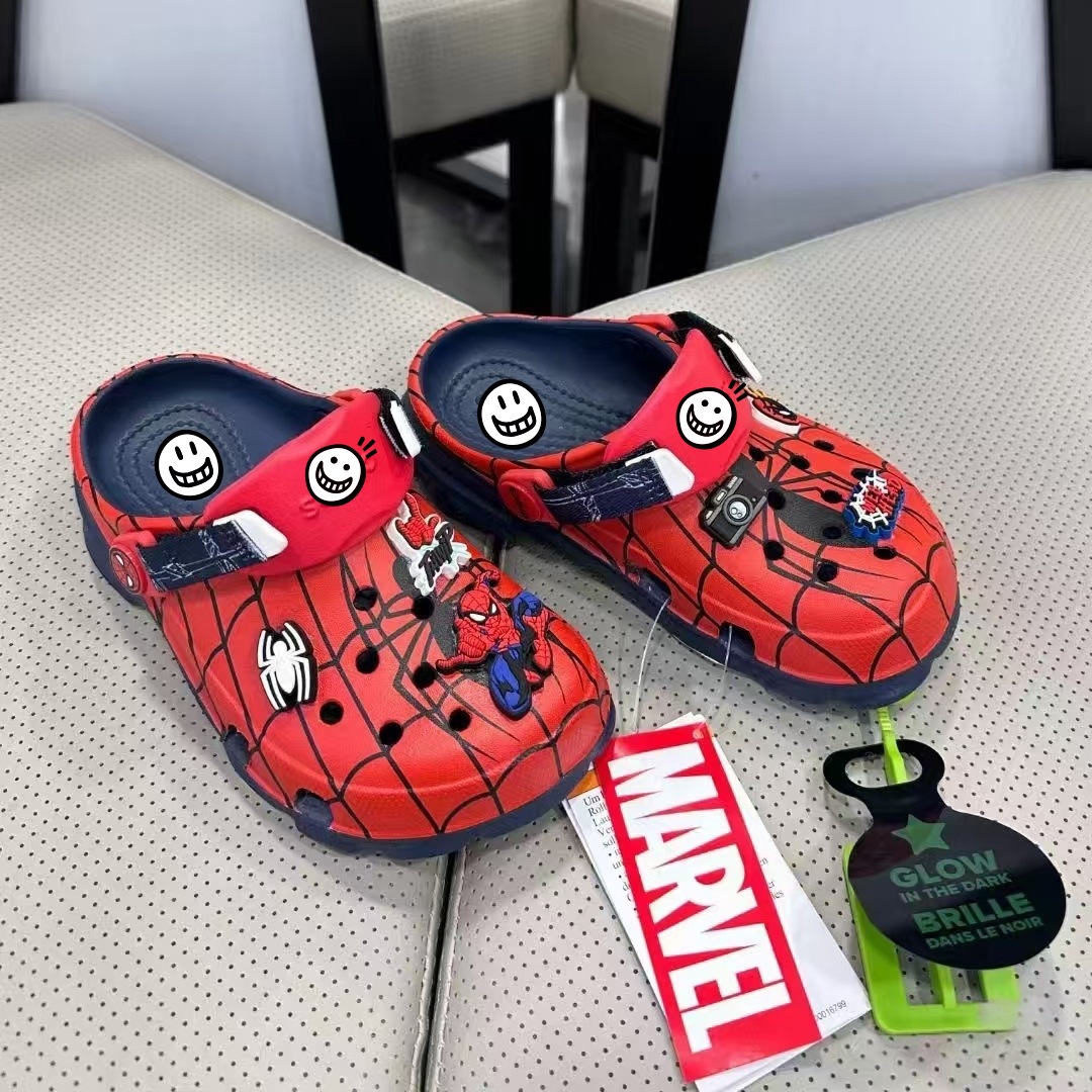 Spot Carroch verano Trin Spider-Man marca conjunta de moda casual confortable para usar sandalias guapo serie al por mayor