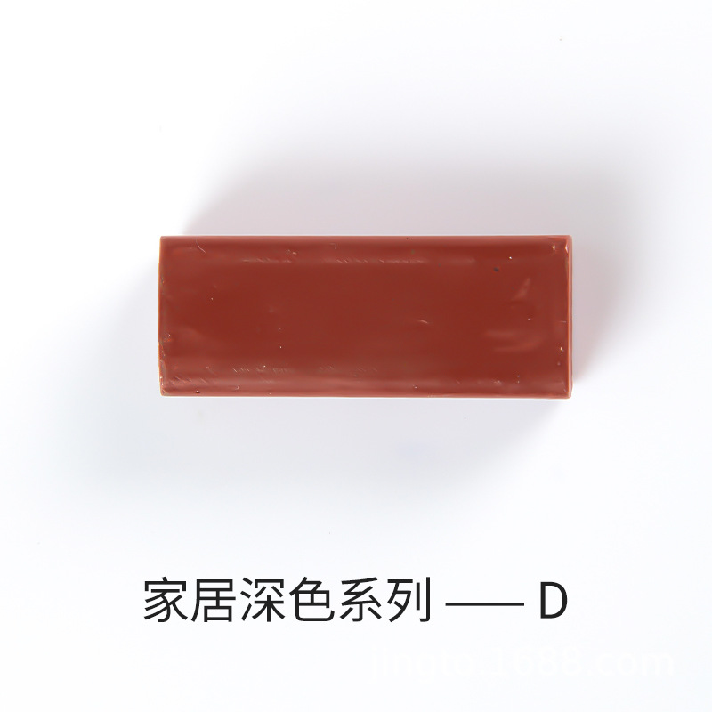 Wood Wax Crayon Cuadro ultra duro lápiz de cera caliente Muebles de madera sólida clavos de esmalte para pisos de madera reparación de cera