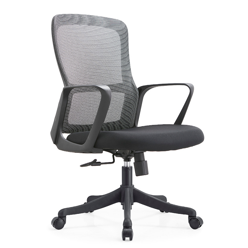 017 - 13 - J0033B * negro (algodón + reposabrazos unidos + chasis libre + pies de nylon) dos hojas / caja 65 * 48 * 62 * 24K