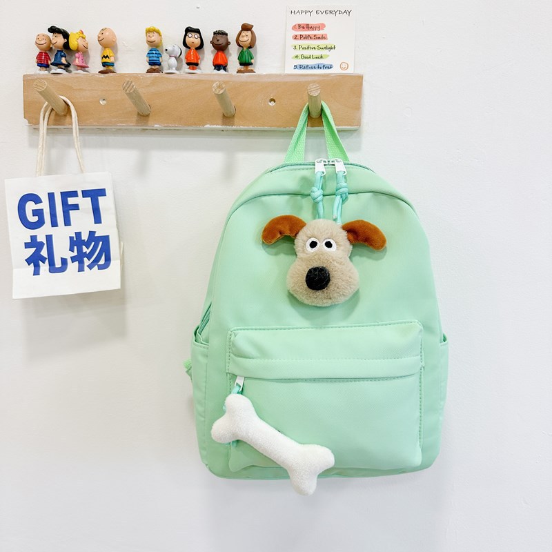Comercio exterior transfronterizo 2024 nuevo lindo caricatura mochila de perros mochila de tendencia para niños mochila de ocio para estudiantes de primaria doble espalda
