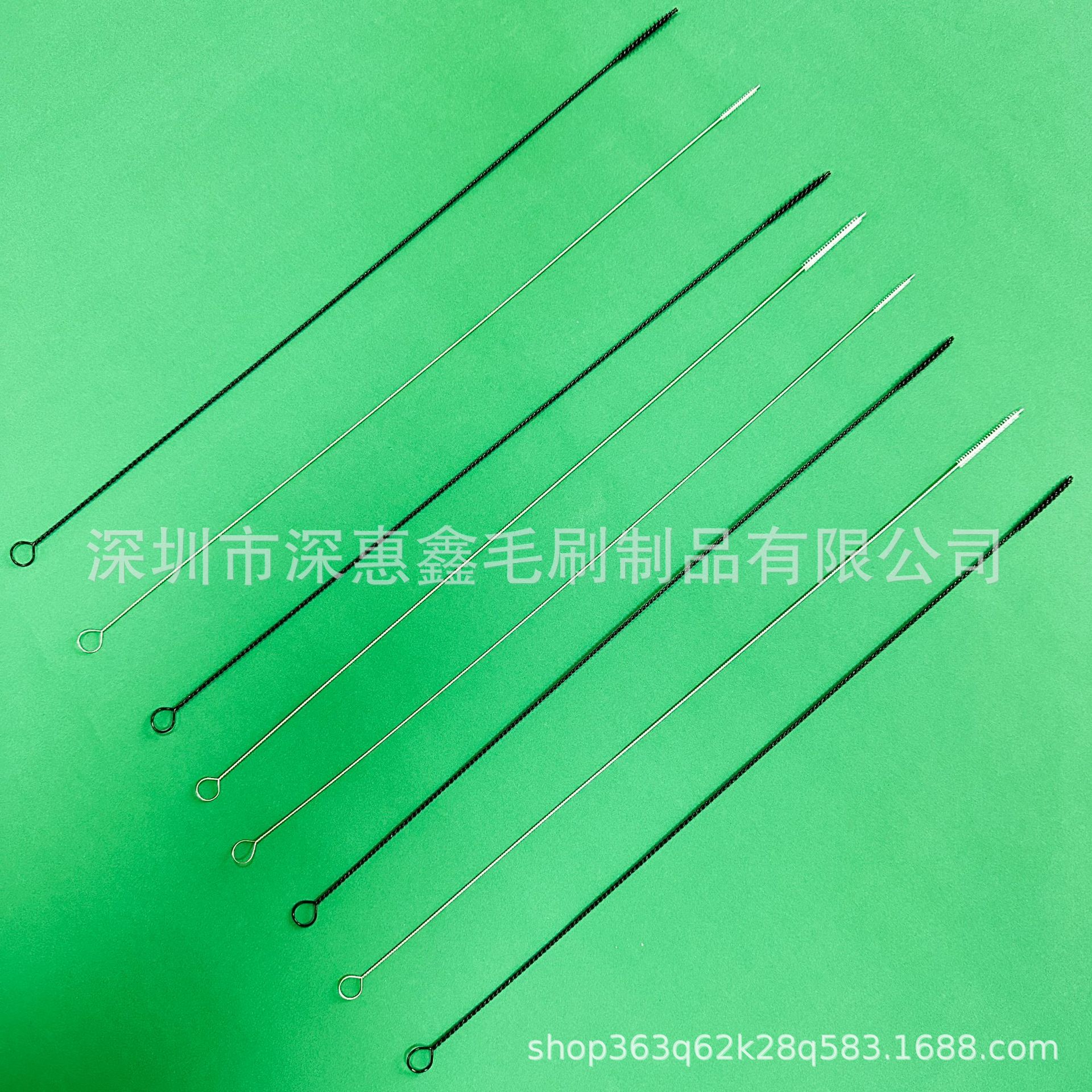 通针刷 医用器械清洁刷 通条刷 导管刷 吸管刷  毛刷 发黑刷子