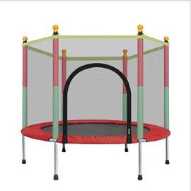 厂家批发 儿童蹦蹦床家用儿童室内小型宝宝弹跳床带护网家庭蹦床