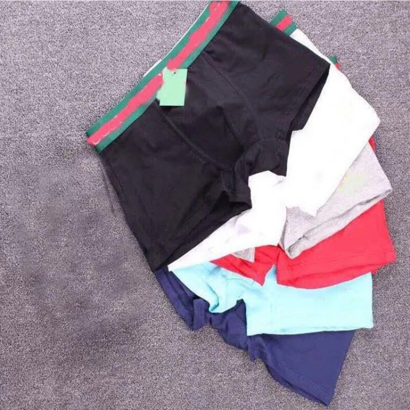 Fashion Trendy Brand Pure Cotton Men's Boxer Briefs with Bee Design, Popular on Aliexpress, Dropshipping Available