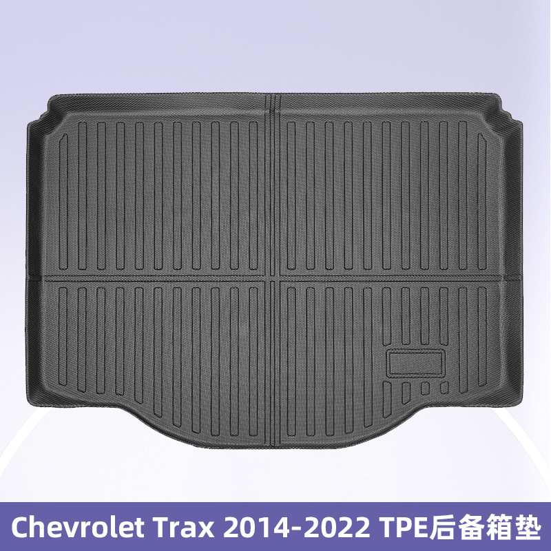 Aplicable a Chevrolet Trax 2014 - 2022 3D todo el tiempo TPE almohadilla para los pies almohadilla del maletero