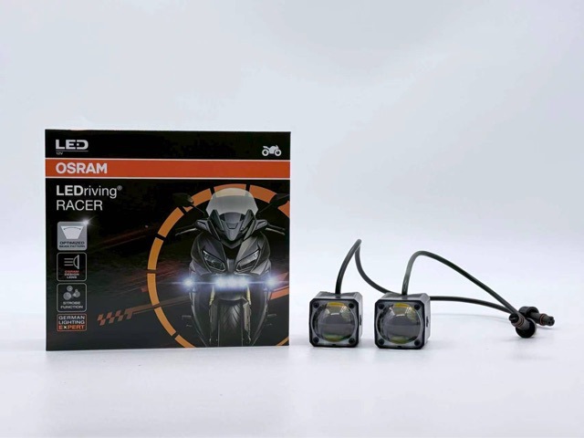 Osram motorcycle LED headlights, electric vehicle modification, external super-bright, high-intensity, cool spotlight for paving the way