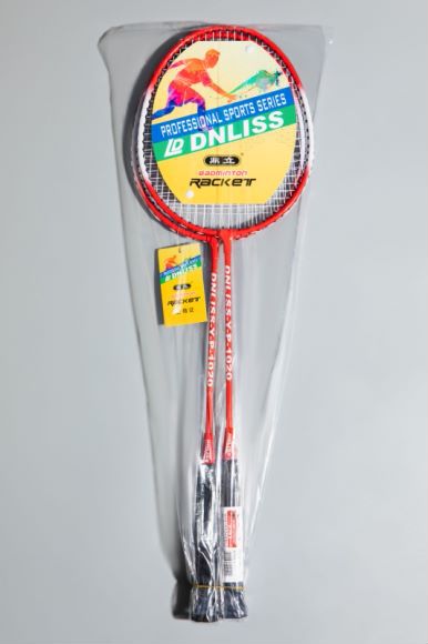 FUENTE Fábrica Dingli aleación durable raqueta de bádminton adulto traje de Bádminton de carbono artículos deportivos al por mayor