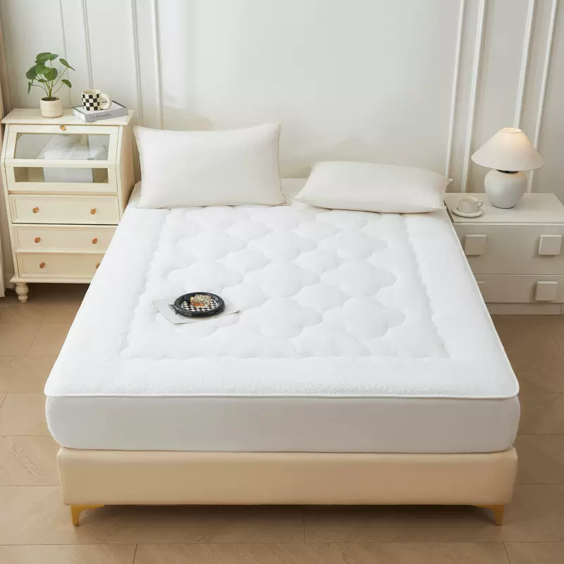 纯色新品冬季绒床笠单人双人床罩防尘床单保护床垫床上用品批发