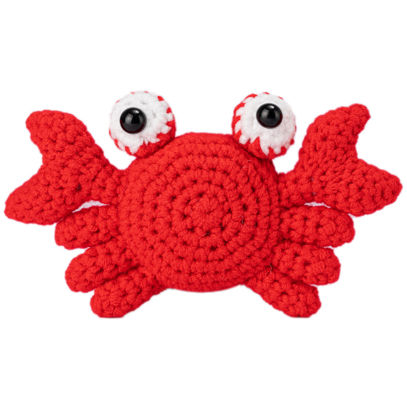 Amazon material de ganchillo paquete traje de bricolaje a mano de lana de ganchillo animal inglés instrucción enseñanza Video