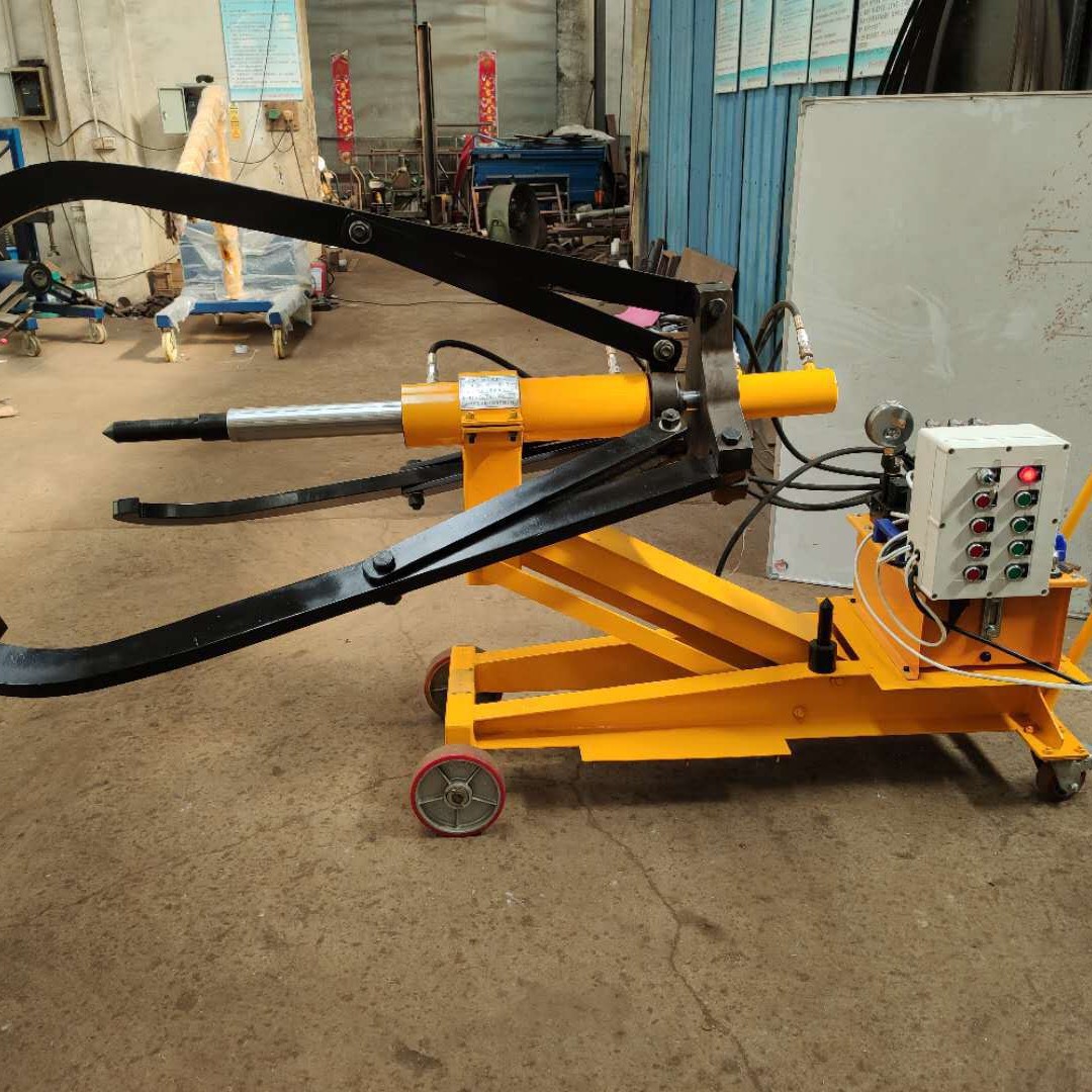 全自动车载拉马 50T 100T大型电动液压拉马 自对中拉马 移动拉马